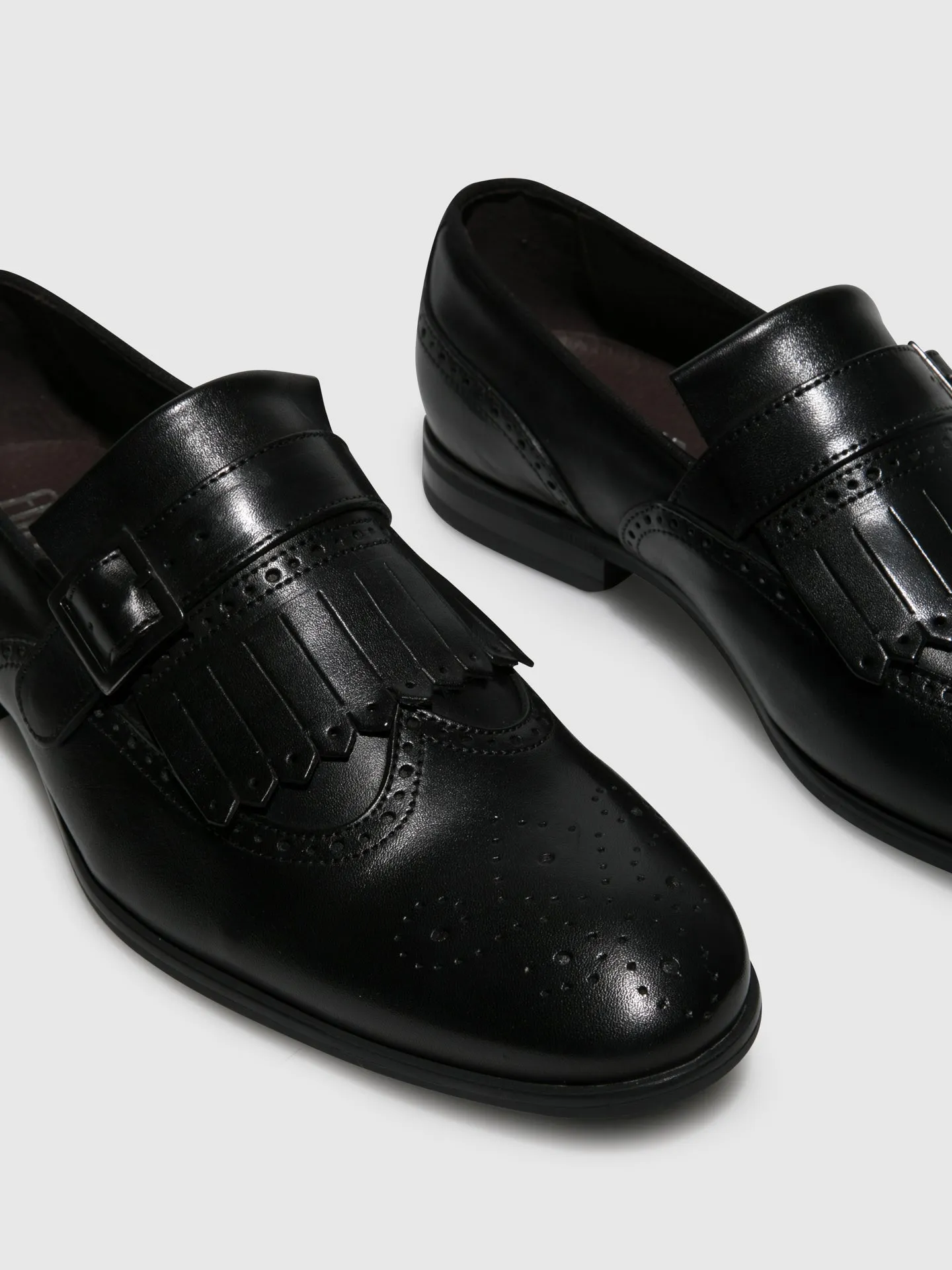 Black Buckle Shoes