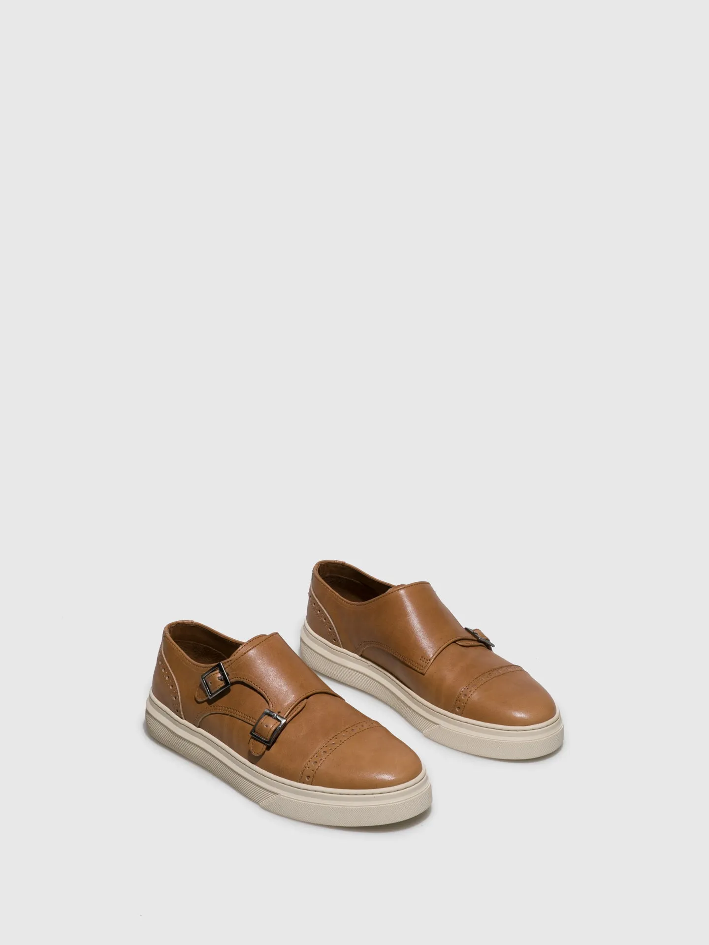 Camel Buckle Shoes