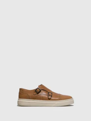 Camel Buckle Shoes