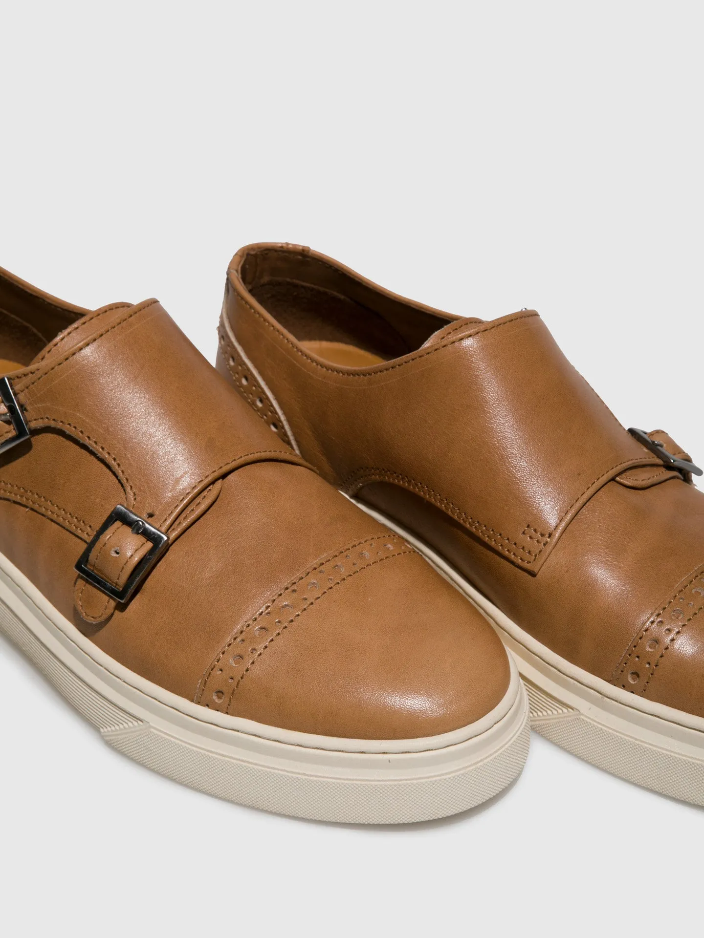 Camel Buckle Shoes