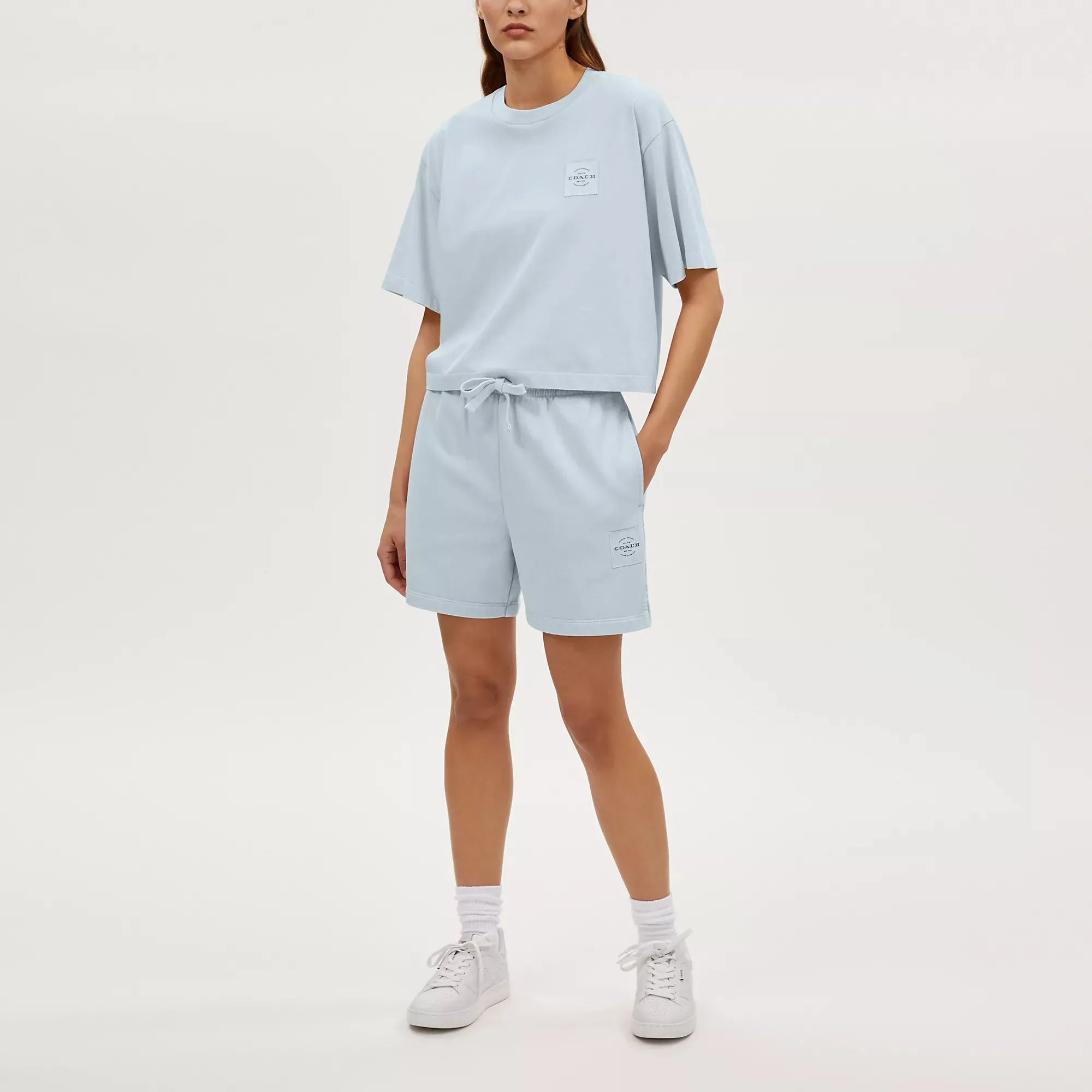 Coach Outlet Garment Dye Track Shorts