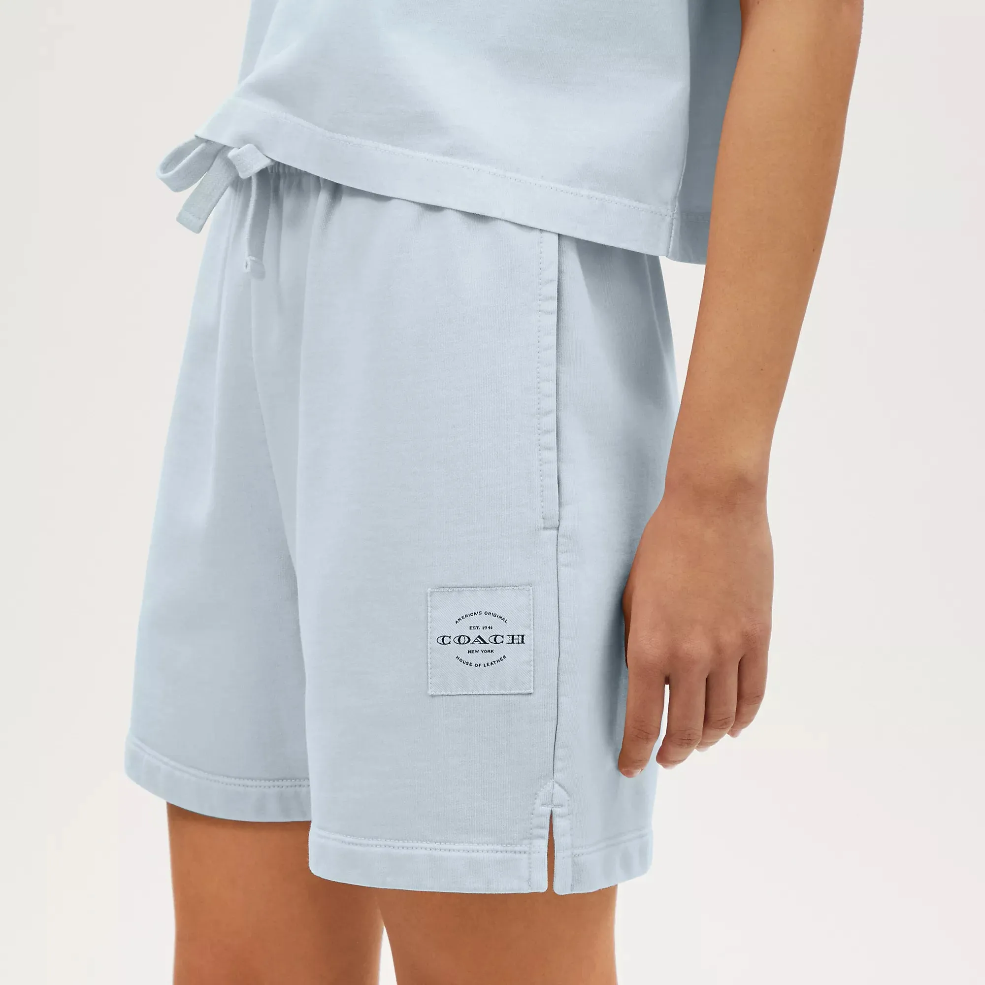 Coach Outlet Garment Dye Track Shorts