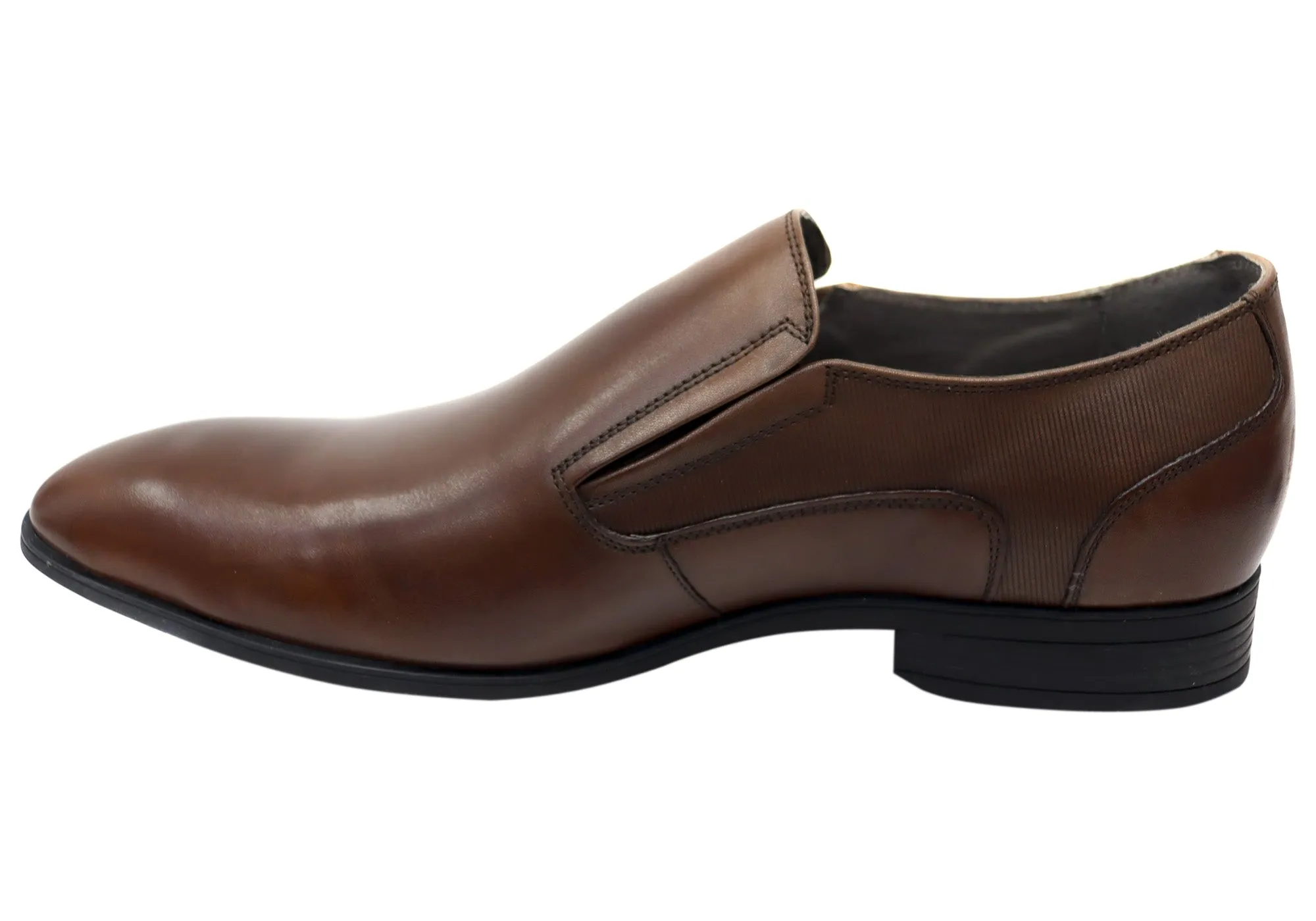 Julius Marlow Hustle Mens Leather Slip On Dress Shoes