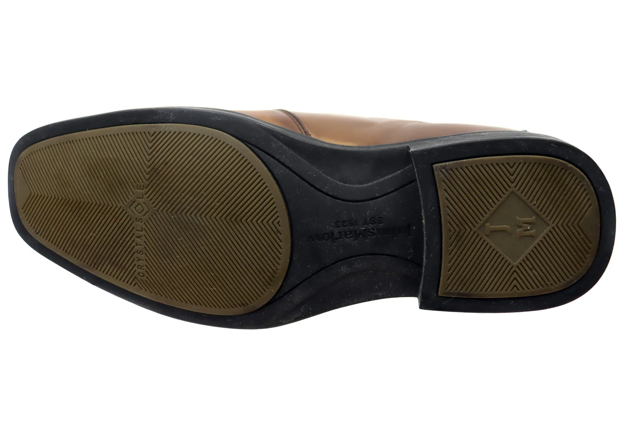 Julius Marlow Premium Mens Leather Slip On Dress Shoes