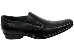 Julius Marlow Zed Mens Leather Slip On Dress Shoes