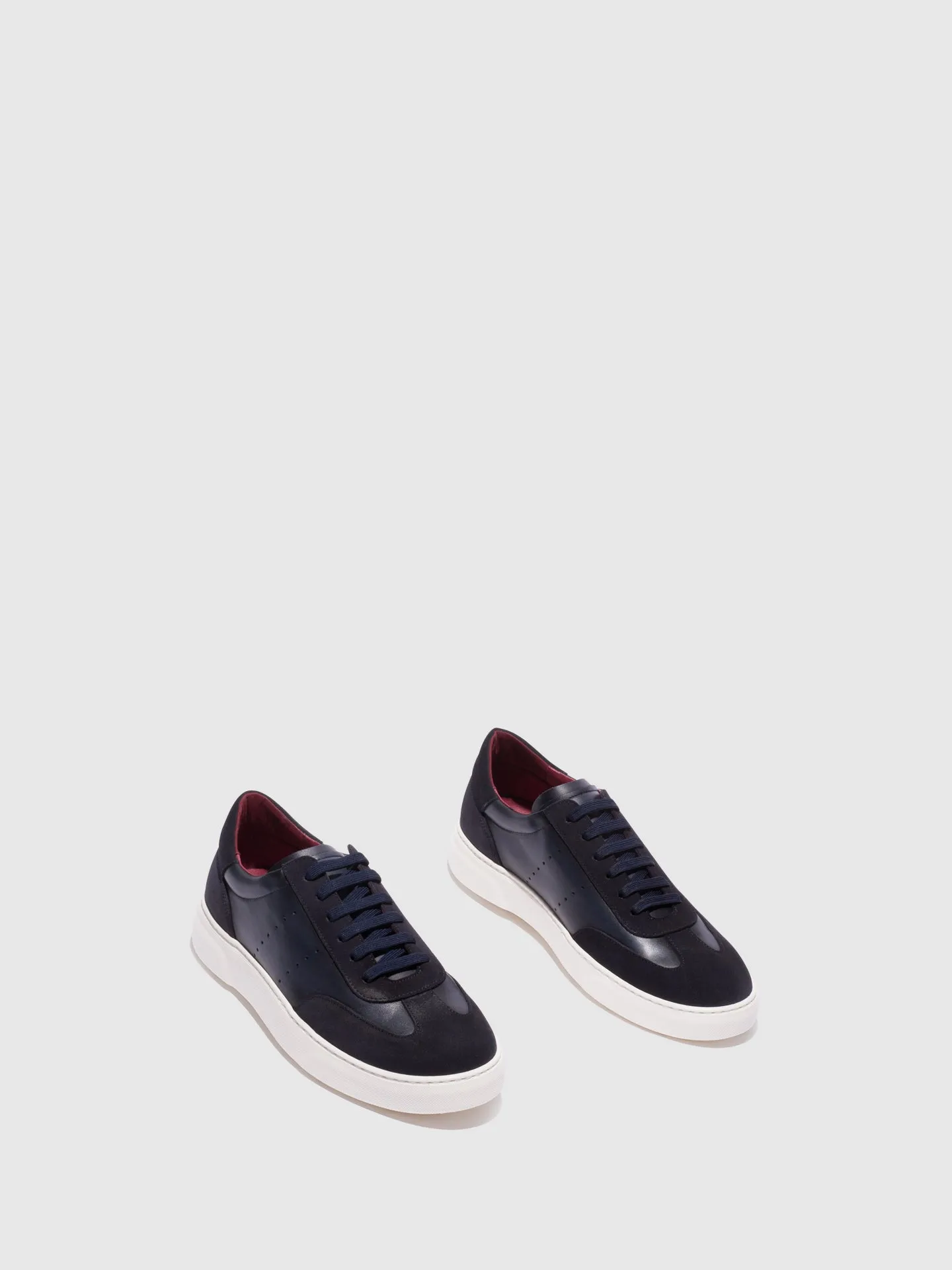 Navy Lace-up Shoes