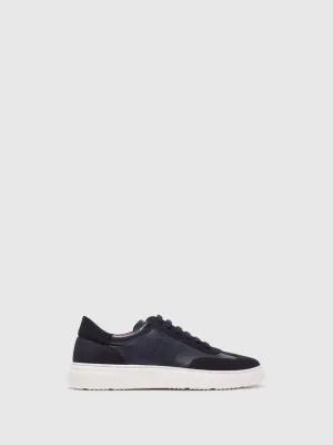 Navy Lace-up Shoes