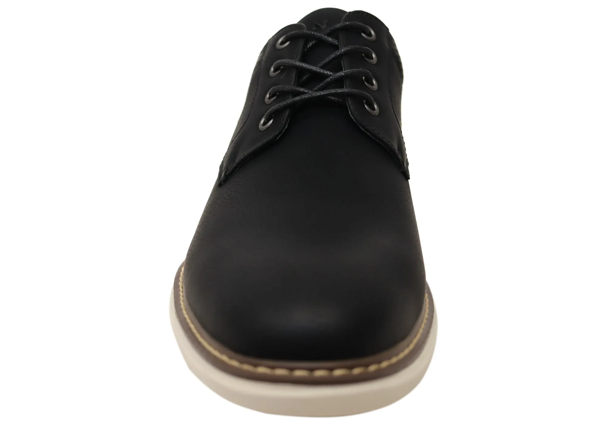 Nunn Bush By Florsheim Mens EE Extra Wide Chase Plain Ox Shoes