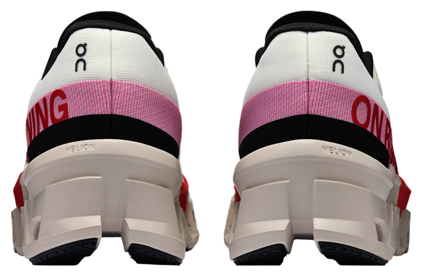 On Running Women's Cloudmonster 2 Shoes - Ivory / Red